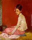 Burmese Silk by Sir Gerald Kelly